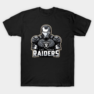 War machine x las vegas raiders Mashup Fan art T-Shirt